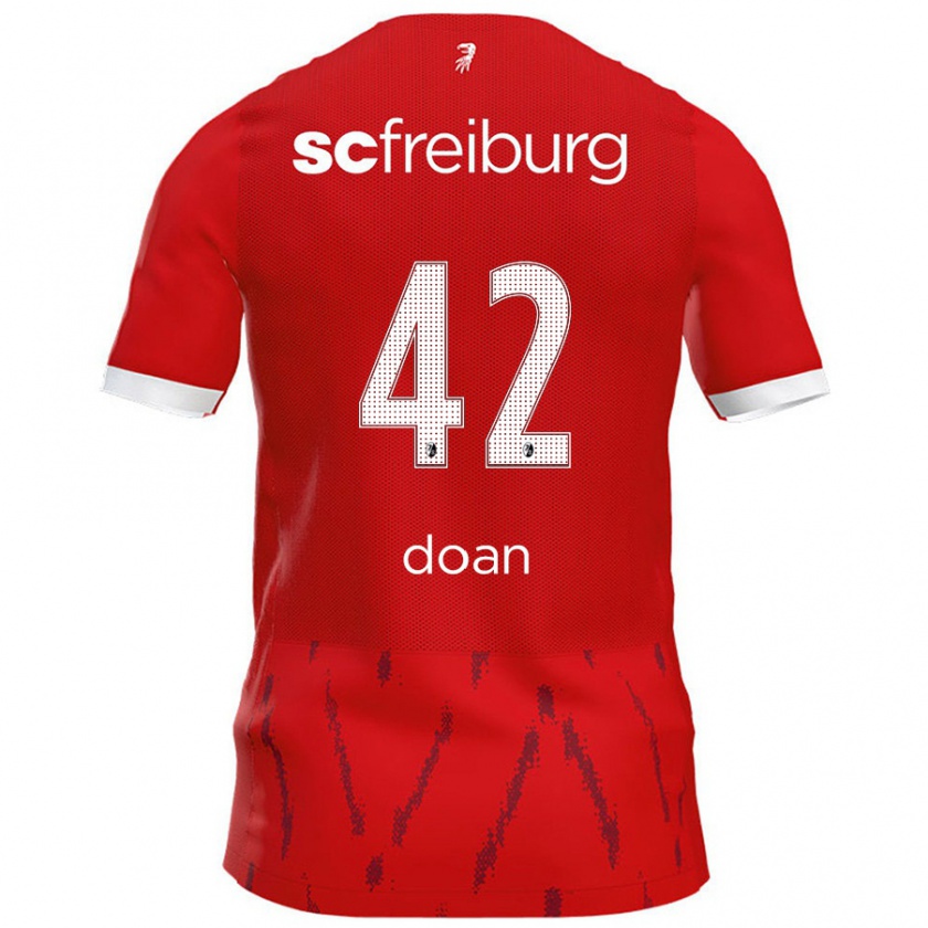 Kandiny Kinder Ritsu Doan #42 Rot Heimtrikot Trikot 2024/25 T-Shirt