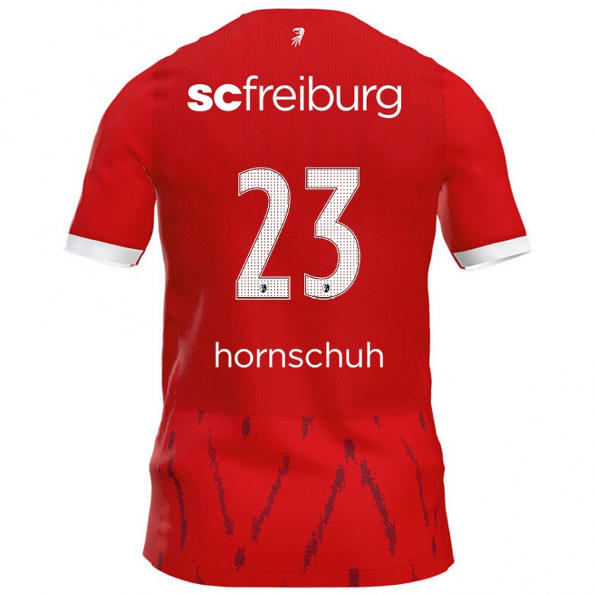 Kandiny Kinder Marc Hornschuh #23 Rot Heimtrikot Trikot 2024/25 T-Shirt