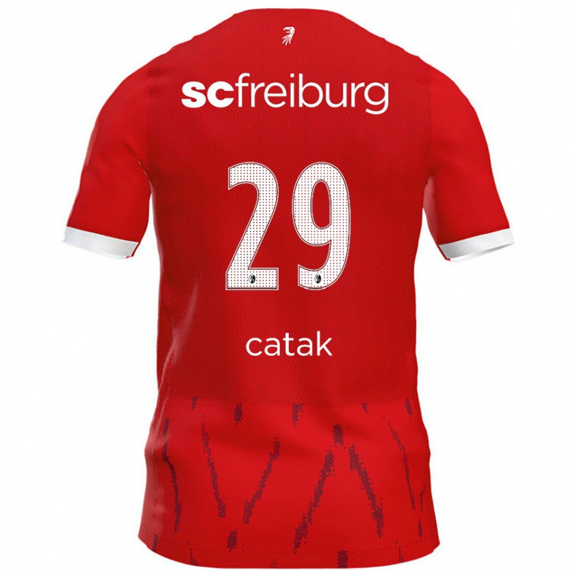 Kandiny Kinder Leon Catak #29 Rot Heimtrikot Trikot 2024/25 T-Shirt