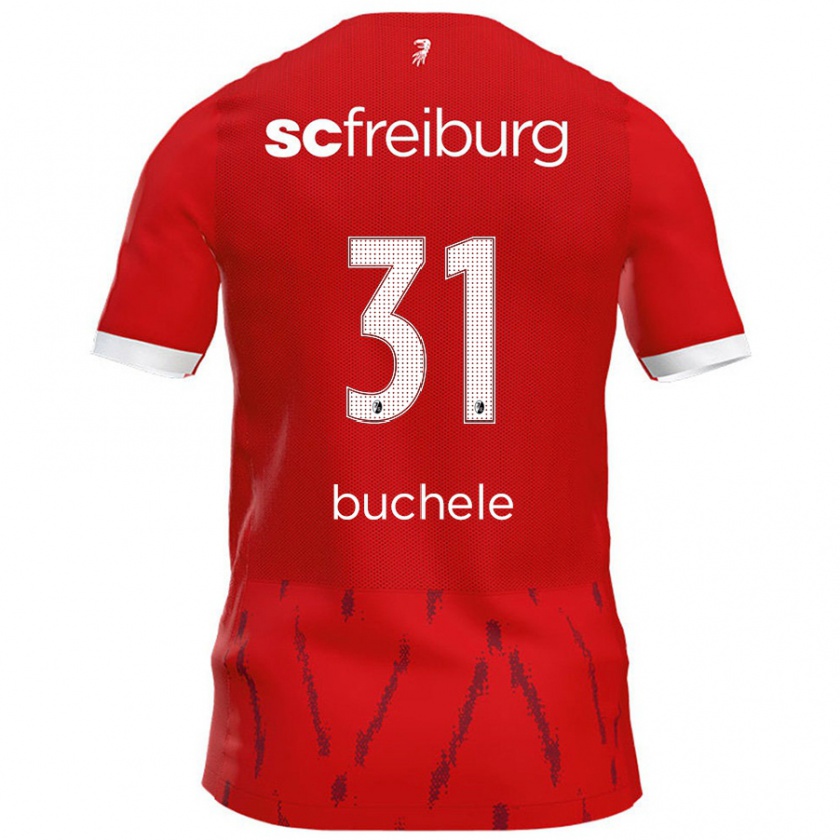 Kandiny Kinder Mia Büchele #31 Rot Heimtrikot Trikot 2024/25 T-Shirt