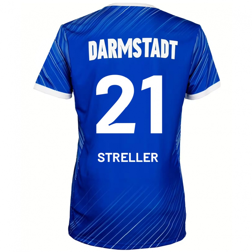 Kandiny Kinder Till Streller #21 Blau Weiß Heimtrikot Trikot 2024/25 T-Shirt