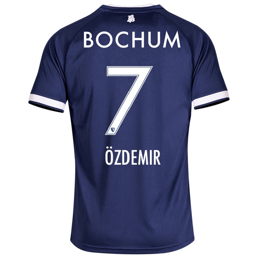 Kandiny Kinder Tolga Özdemir #7 Dunkelblau Heimtrikot Trikot 2024/25 T-Shirt