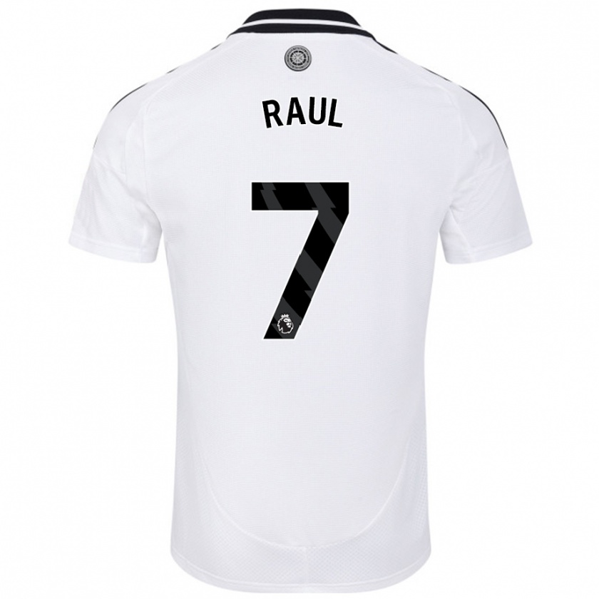 Kandiny Kinder Raúl Jiménez #7 Weiß Heimtrikot Trikot 2024/25 T-Shirt