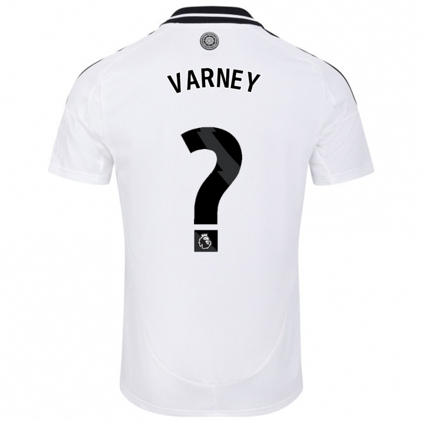 Kandiny Kinder Oscar Varney #0 Weiß Heimtrikot Trikot 2024/25 T-Shirt