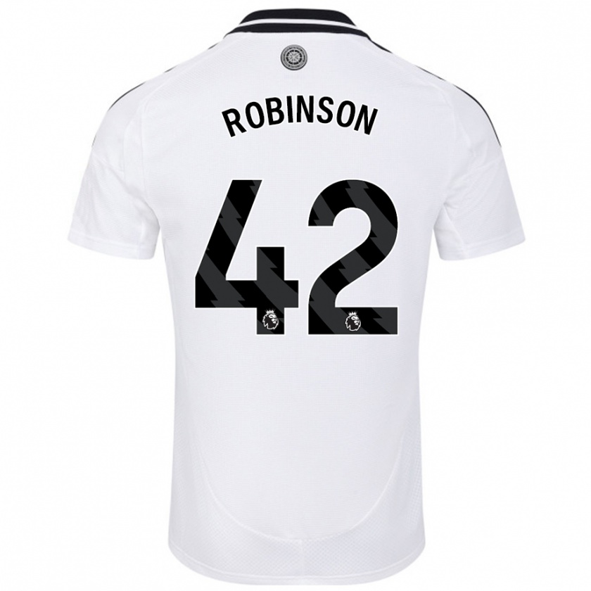 Kandiny Kinder Charlie Robinson #42 Weiß Heimtrikot Trikot 2024/25 T-Shirt