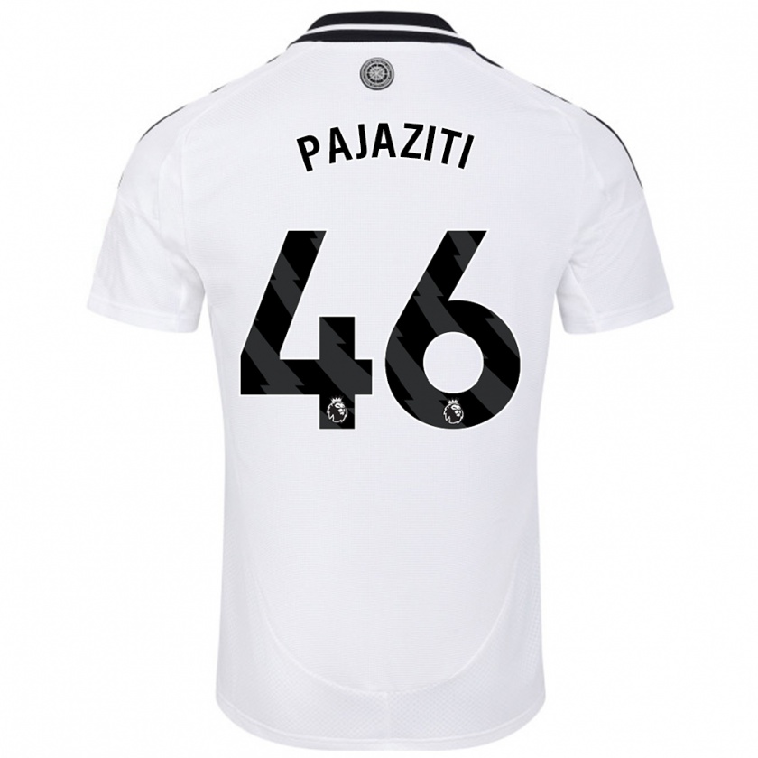 Kandiny Kinder Adrion Pajaziti #46 Weiß Heimtrikot Trikot 2024/25 T-Shirt