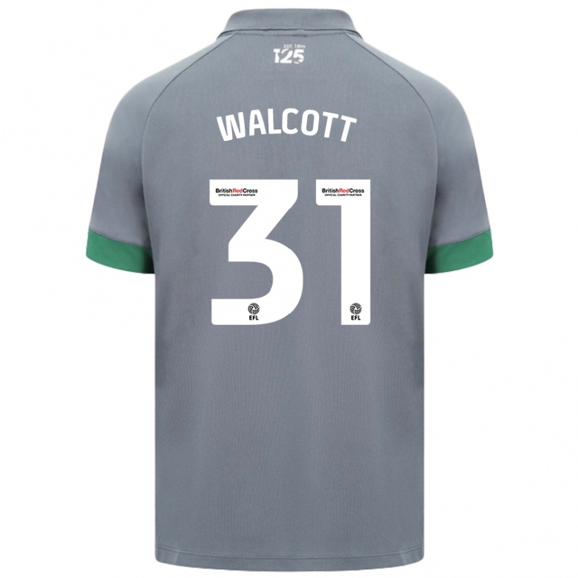 Kandiny Kinder Malachi Fagan-Walcott #31 Dunkelgrau Auswärtstrikot Trikot 2024/25 T-Shirt