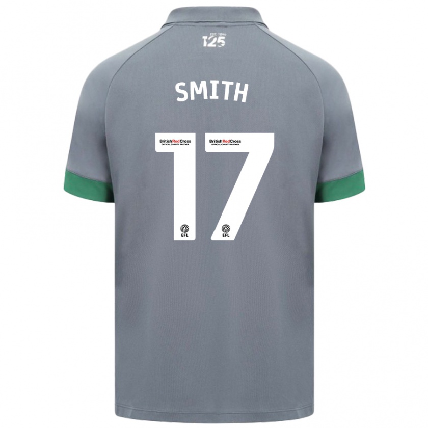 Kandiny Kinder Hollie Smith #17 Dunkelgrau Auswärtstrikot Trikot 2024/25 T-Shirt