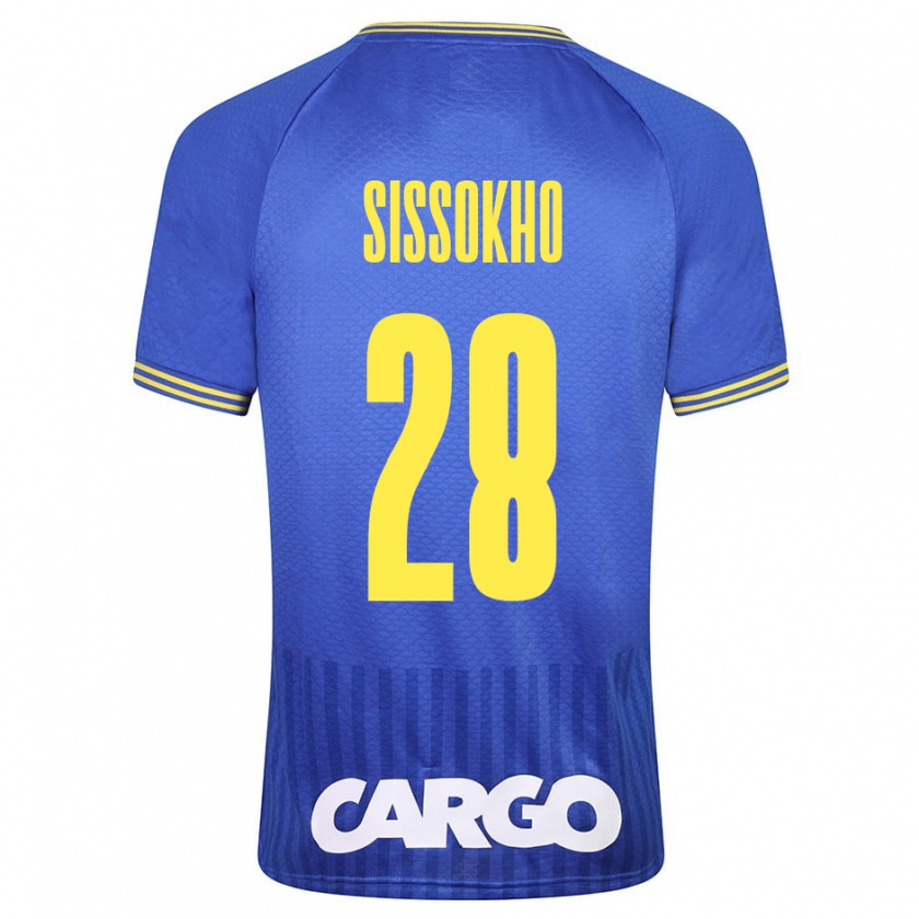 Kandiny Kinder Issouf Sissokho #28 Weiß Auswärtstrikot Trikot 2024/25 T-Shirt