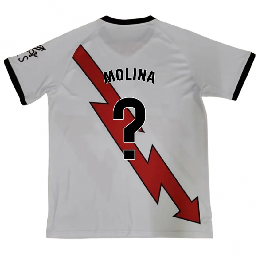 Kandiny Kinder Adrián Molina #0 Rot Auswärtstrikot Trikot 2024/25 T-Shirt