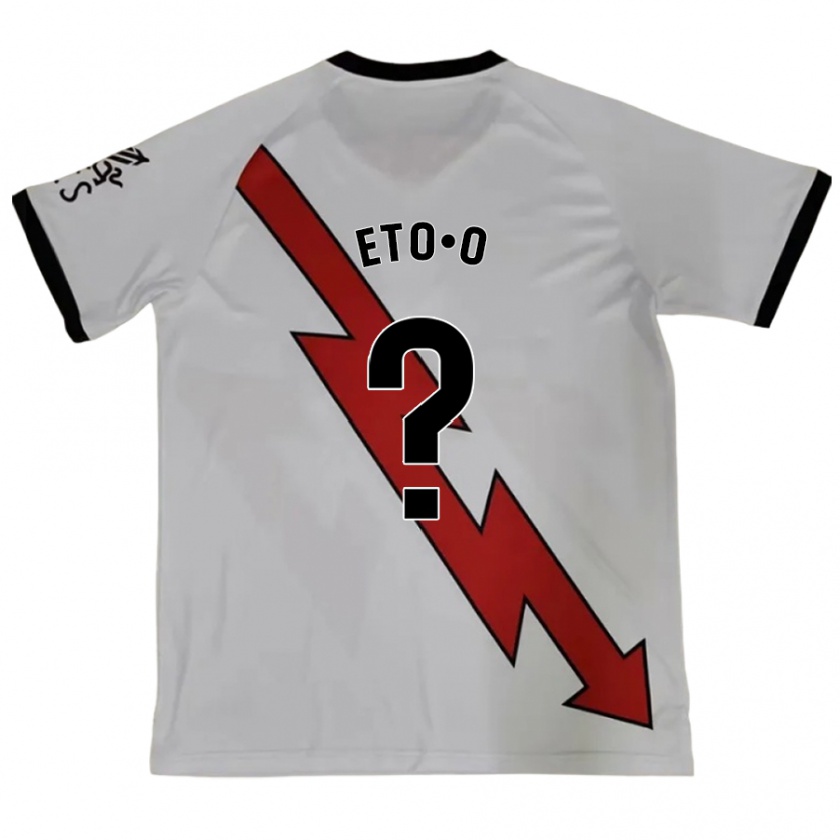 Kandiny Kinder Etienne Eto'o #0 Rot Auswärtstrikot Trikot 2024/25 T-Shirt