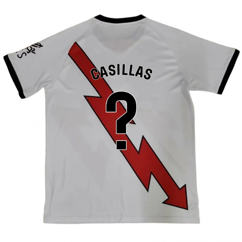 Kandiny Kinder Marcos Casillas #0 Rot Auswärtstrikot Trikot 2024/25 T-Shirt