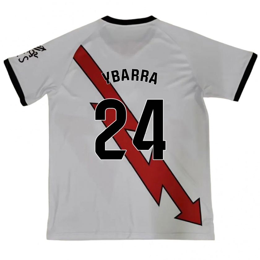 Kandiny Kinder Juan Ybarra #24 Rot Auswärtstrikot Trikot 2024/25 T-Shirt