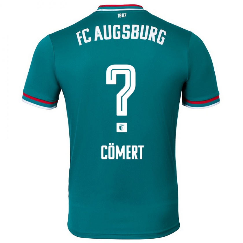 Kandiny Kinder Devin Cömert #0 Dunkelgrün Auswärtstrikot Trikot 2024/25 T-Shirt