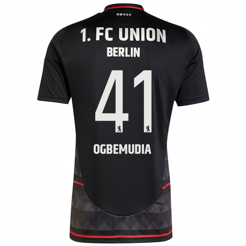 Kandiny Kinder Oluwaseun Ogbemudia #41 Schwarz Auswärtstrikot Trikot 2024/25 T-Shirt