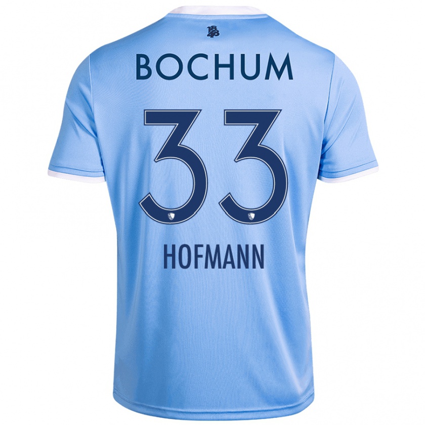 Kandiny Kinder Philipp Hofmann #33 Himmelblau Auswärtstrikot Trikot 2024/25 T-Shirt