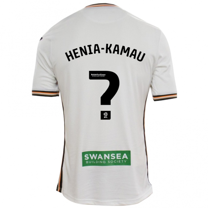 Kandiny Herren Sammy Henia-Kamau #0 Rot Weiß Heimtrikot Trikot 2024/25 T-Shirt