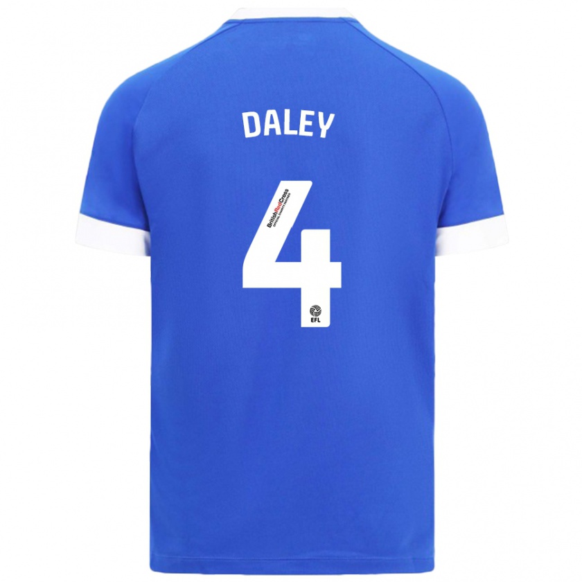 Kandiny Herren Hannah Daley #4 Himmelblau Heimtrikot Trikot 2024/25 T-Shirt