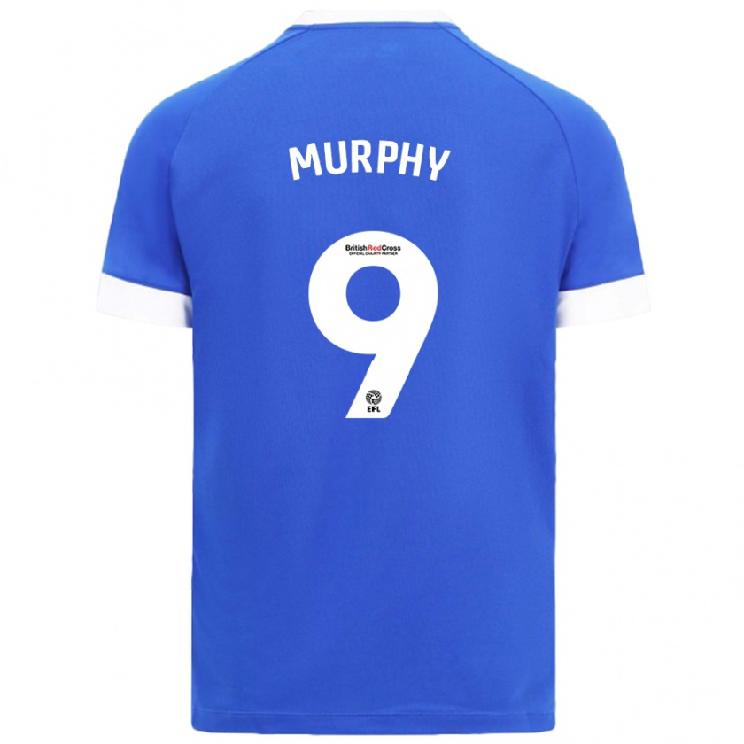 Kandiny Herren Alana Murphy #9 Himmelblau Heimtrikot Trikot 2024/25 T-Shirt