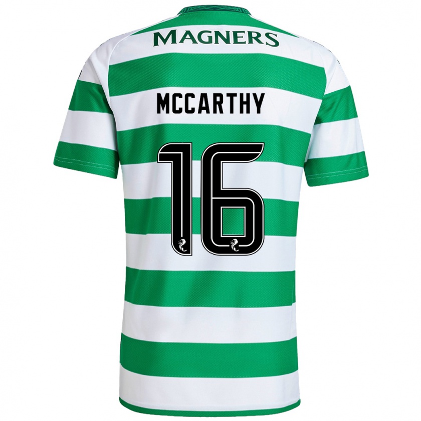 Kandiny Herren James Mccarthy #16 Grün Weiß Heimtrikot Trikot 2024/25 T-Shirt