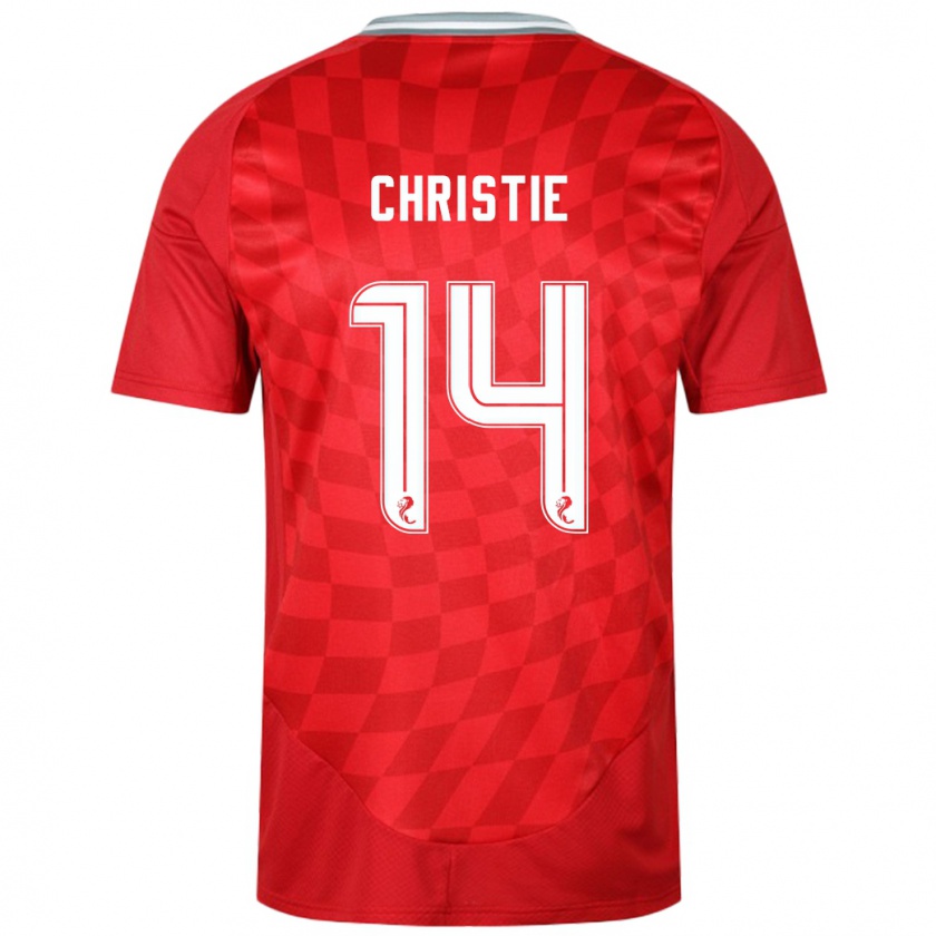 Kandiny Herren Mya Christie #14 Rot Heimtrikot Trikot 2024/25 T-Shirt