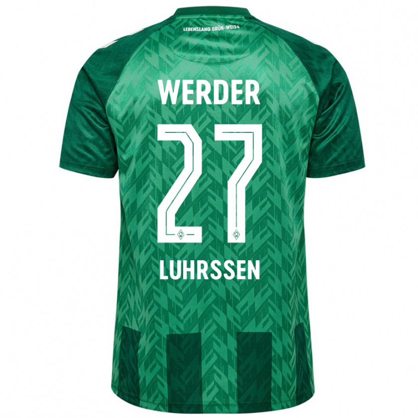 Kandiny Herren Nina Luhrssen #27 Grün Heimtrikot Trikot 2024/25 T-Shirt