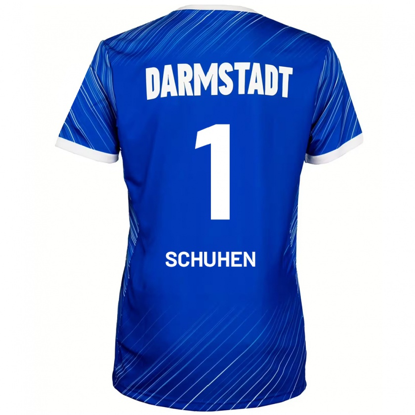 Kandiny Herren Marcel Schuhen #1 Blau Weiß Heimtrikot Trikot 2024/25 T-Shirt