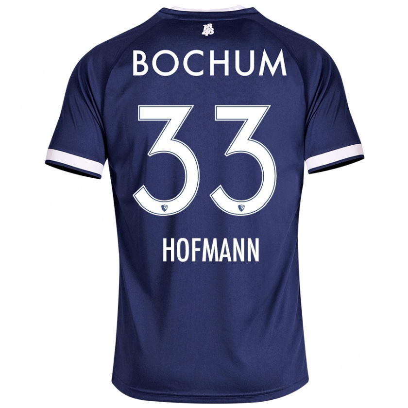 Kandiny Herren Philipp Hofmann #33 Dunkelblau Heimtrikot Trikot 2024/25 T-Shirt