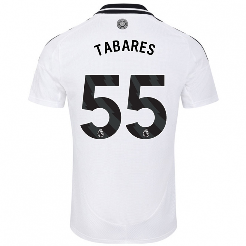 Kandiny Herren Samuel Tabares #55 Weiß Heimtrikot Trikot 2024/25 T-Shirt