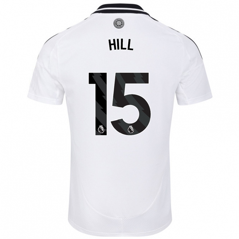 Kandiny Herren Anisha Hill #15 Weiß Heimtrikot Trikot 2024/25 T-Shirt