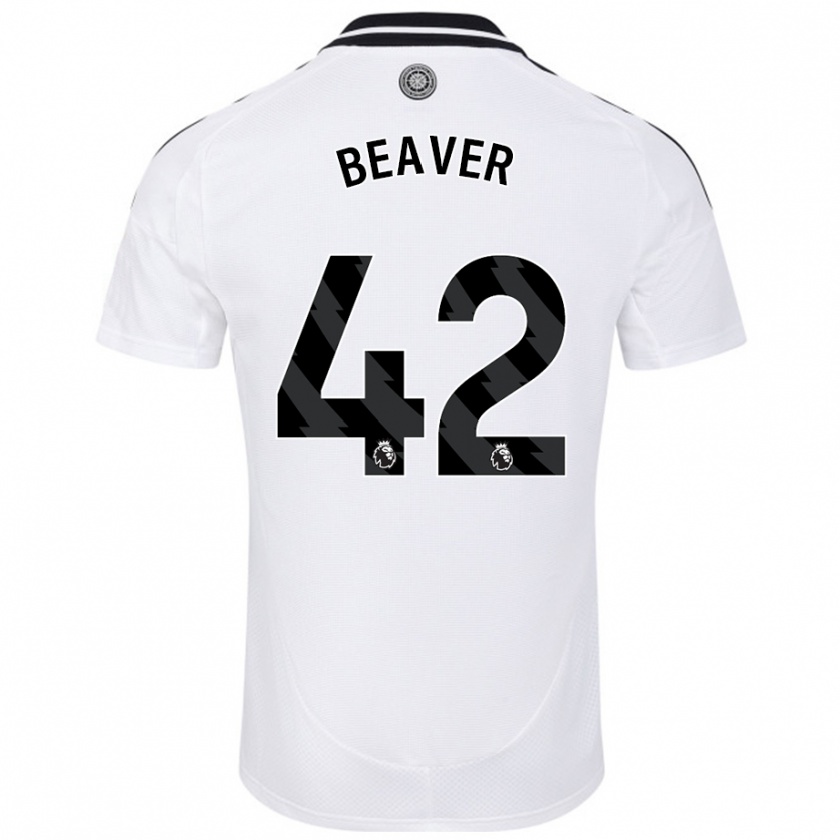 Kandiny Herren Cat Beaver #42 Weiß Heimtrikot Trikot 2024/25 T-Shirt