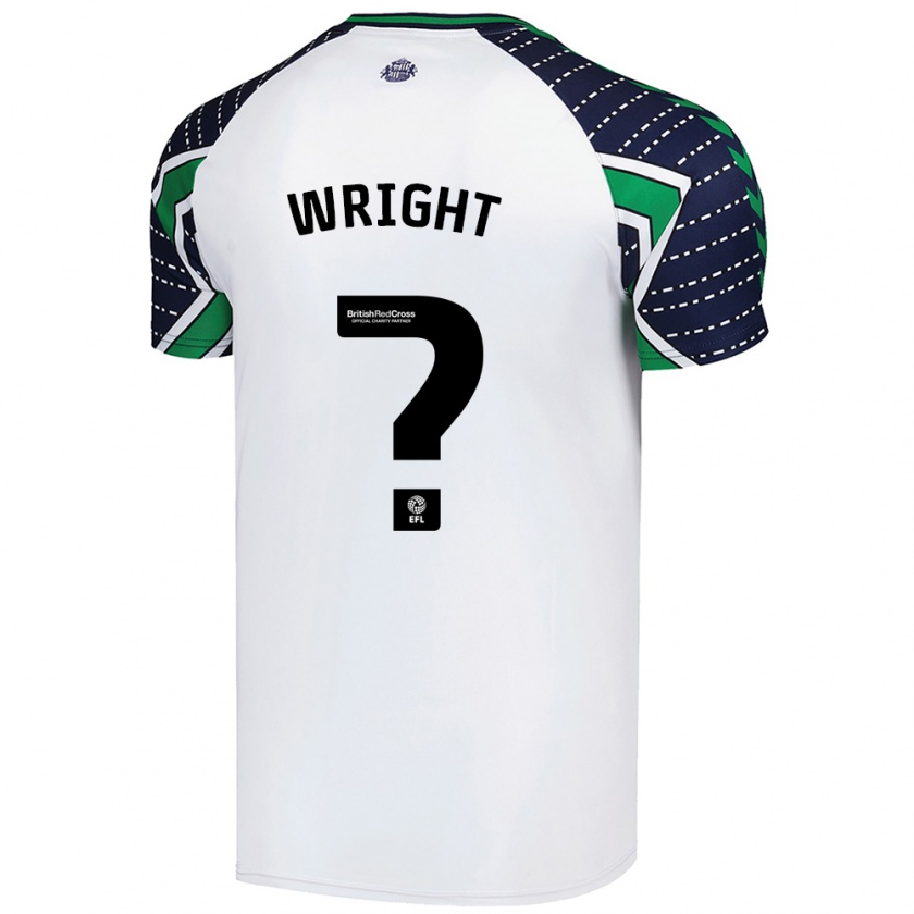 Kandiny Herren Ryan Wright #0 Weiß Auswärtstrikot Trikot 2024/25 T-Shirt