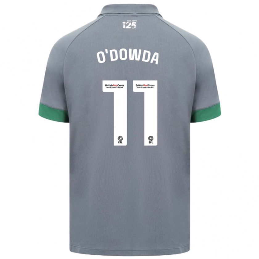 Kandiny Herren Callum O'dowda #11 Dunkelgrau Auswärtstrikot Trikot 2024/25 T-Shirt