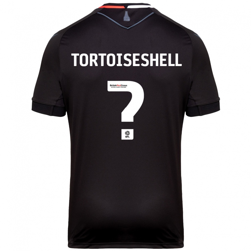 Kandiny Herren Jensen Tortoishell #0 Schwarz Auswärtstrikot Trikot 2024/25 T-Shirt