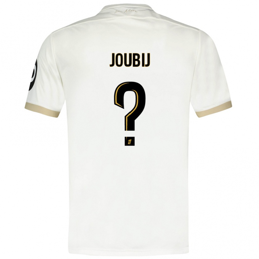 Kandiny Herren Neil Joubij #0 Weißgold Auswärtstrikot Trikot 2024/25 T-Shirt