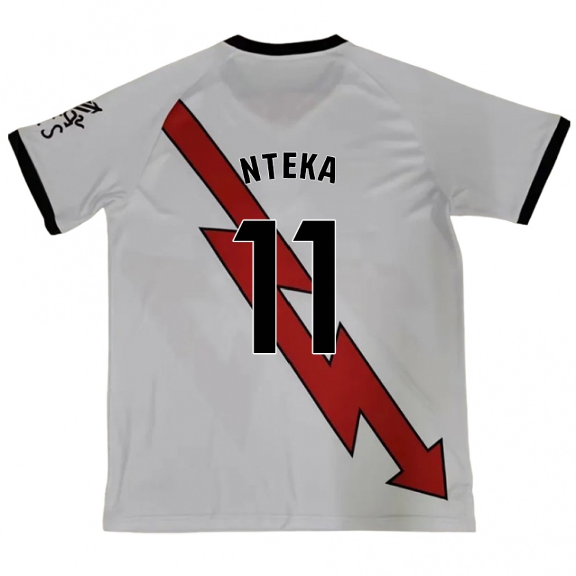 Kandiny Herren Randy Nteka #11 Rot Auswärtstrikot Trikot 2024/25 T-Shirt