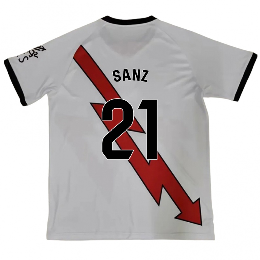 Kandiny Herren Luismi Sanz #21 Rot Auswärtstrikot Trikot 2024/25 T-Shirt