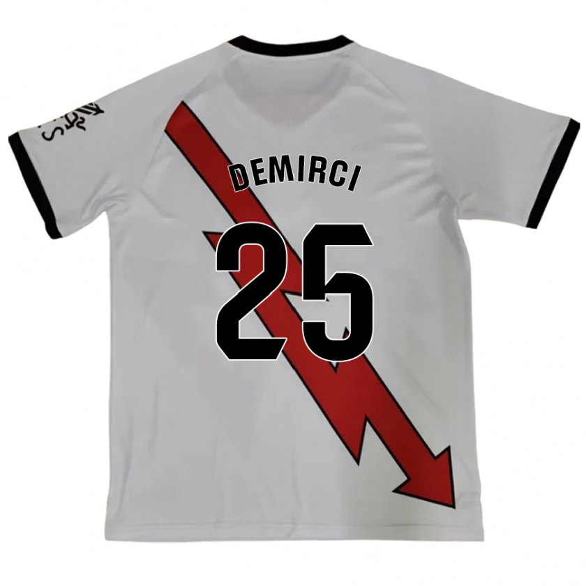 Kandiny Herren Mert Demirci #25 Rot Auswärtstrikot Trikot 2024/25 T-Shirt