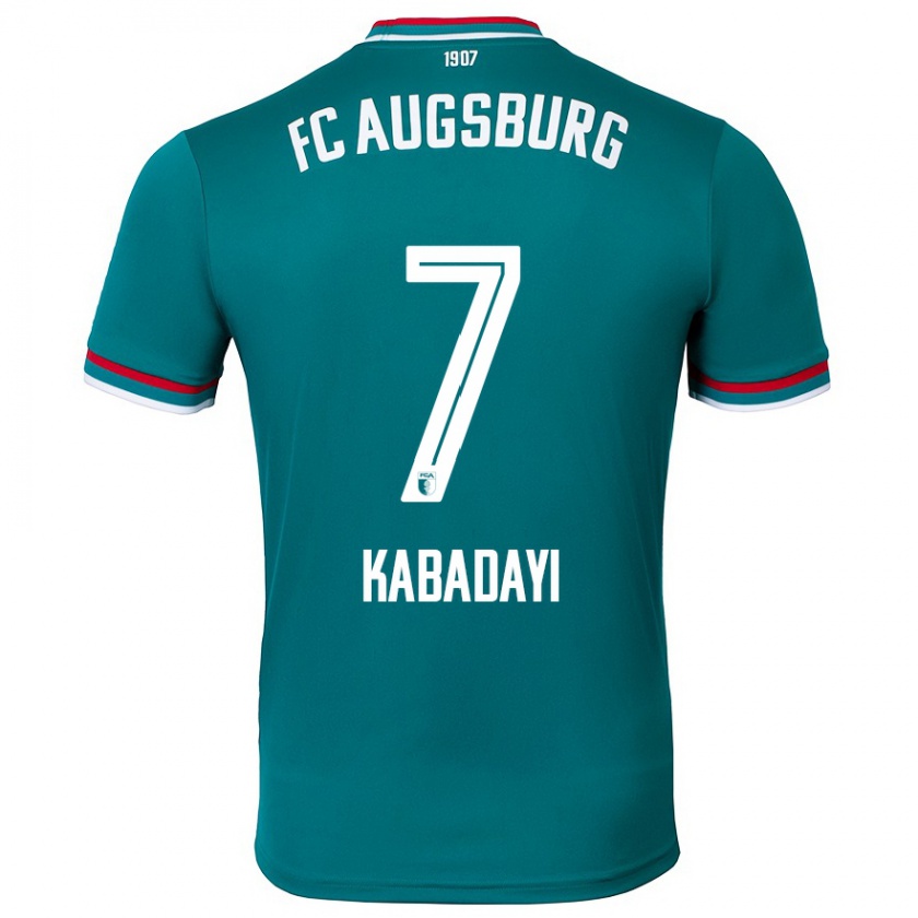 Kandiny Herren Yusuf Kabadayi #7 Dunkelgrün Auswärtstrikot Trikot 2024/25 T-Shirt