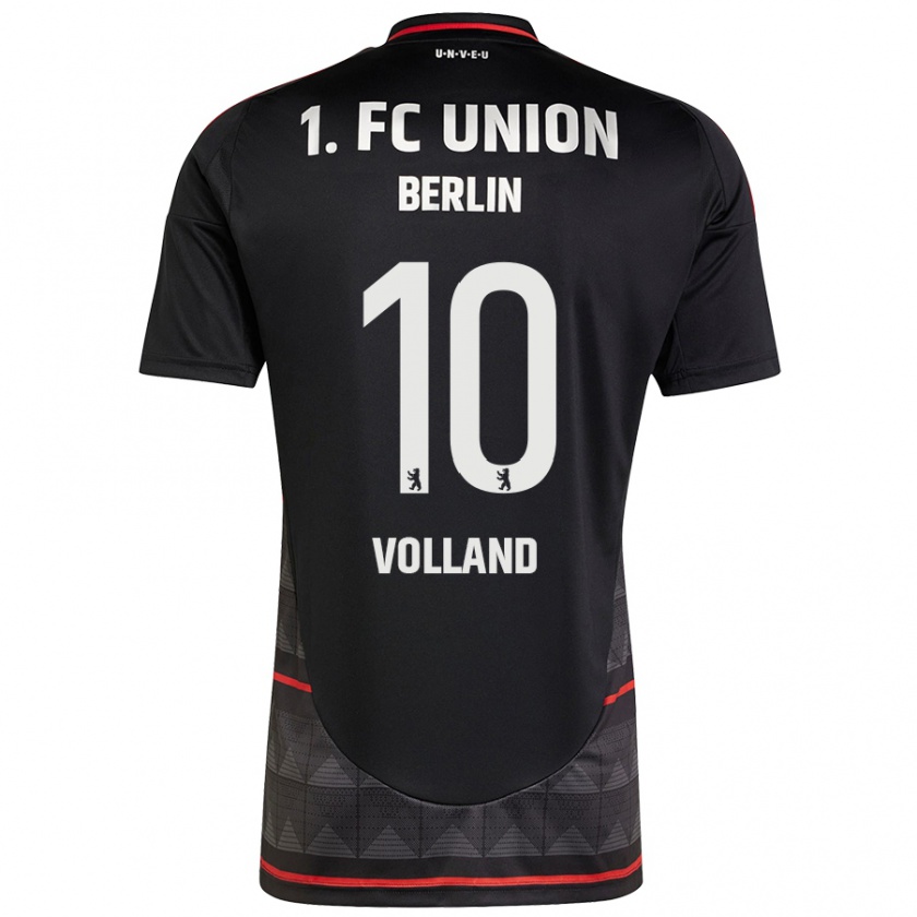 Kandiny Herren Kevin Volland #10 Schwarz Auswärtstrikot Trikot 2024/25 T-Shirt