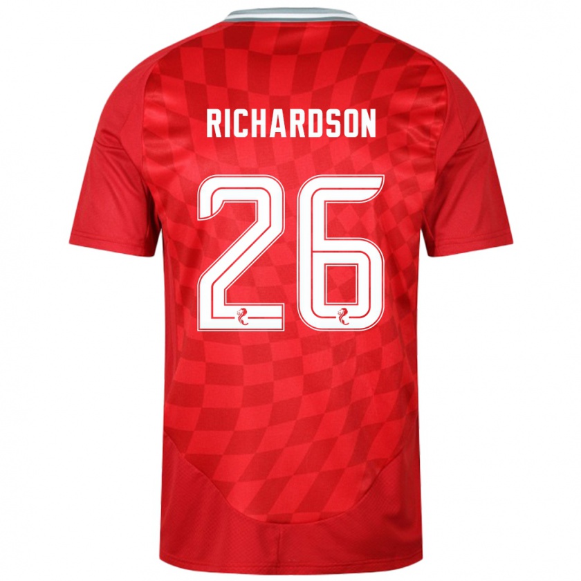 Kandiny Damen Jayden Richardson #26 Rot Heimtrikot Trikot 2024/25 T-Shirt