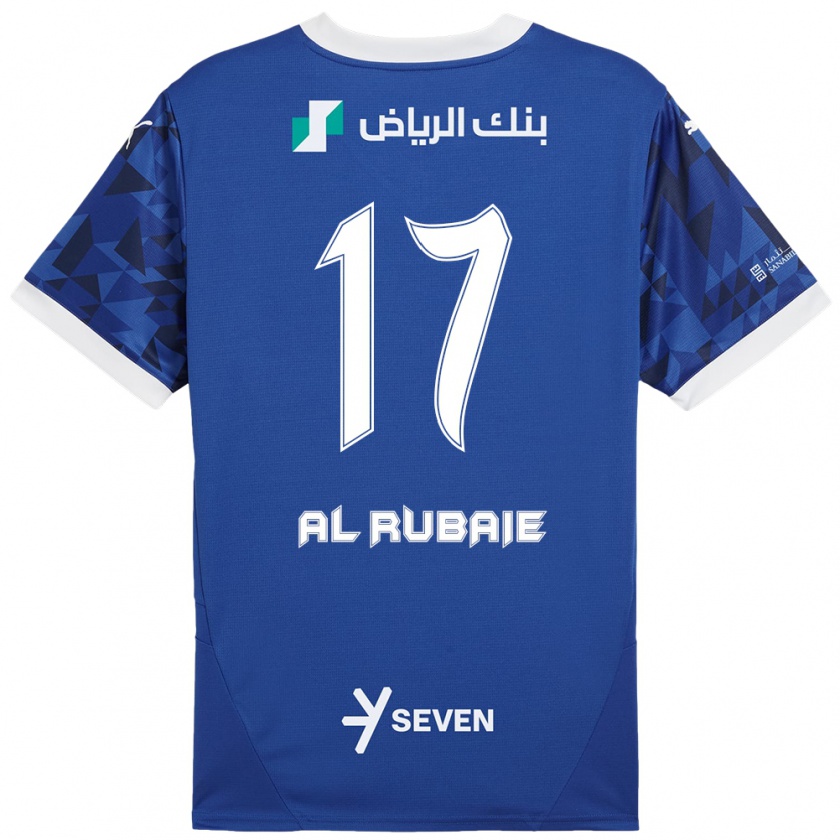 Kandiny Damen Mohammed Al-Rubaie #17 Dunkelblau Weiß Heimtrikot Trikot 2024/25 T-Shirt