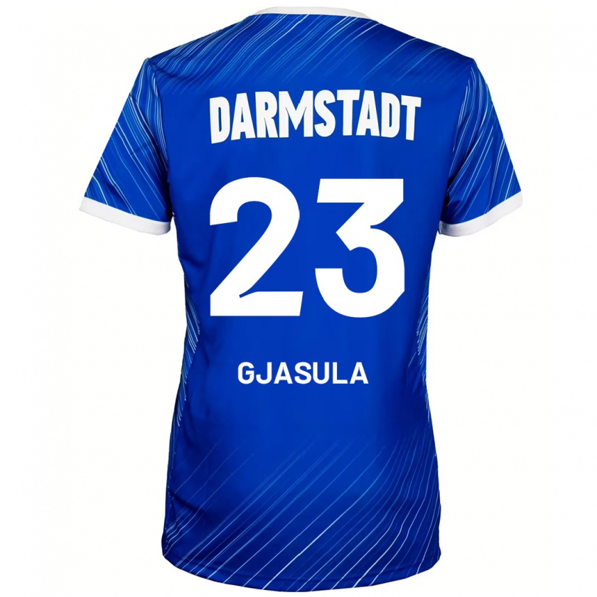 Kandiny Damen Klaus Gjasula #23 Blau Weiß Heimtrikot Trikot 2024/25 T-Shirt