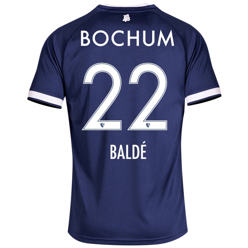 Kandiny Damen Aliou Baldé #22 Dunkelblau Heimtrikot Trikot 2024/25 T-Shirt