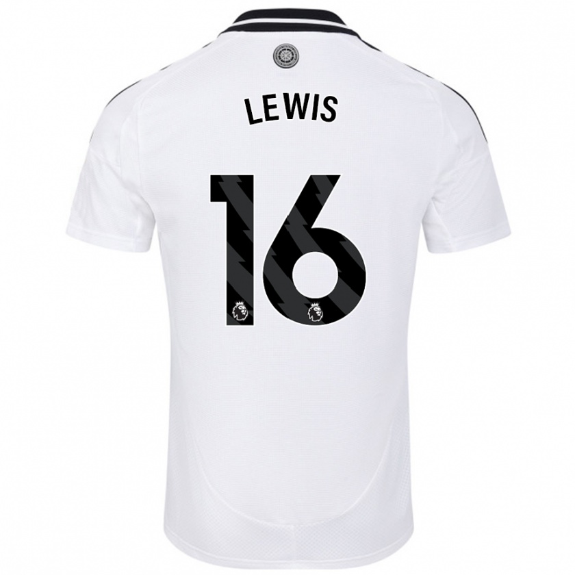 Kandiny Damen Milla Lewis #16 Weiß Heimtrikot Trikot 2024/25 T-Shirt