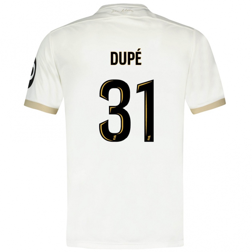 Kandiny Damen Maxime Dupé #31 Weißgold Auswärtstrikot Trikot 2024/25 T-Shirt