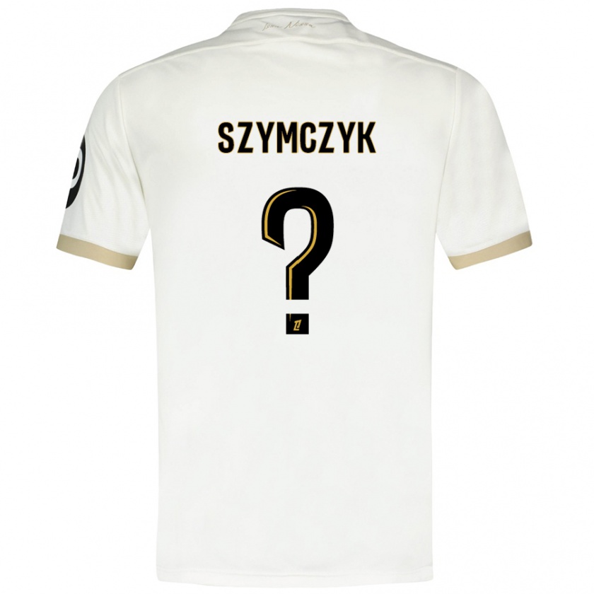 Kandiny Damen Kacper Szymczyk #0 Weißgold Auswärtstrikot Trikot 2024/25 T-Shirt