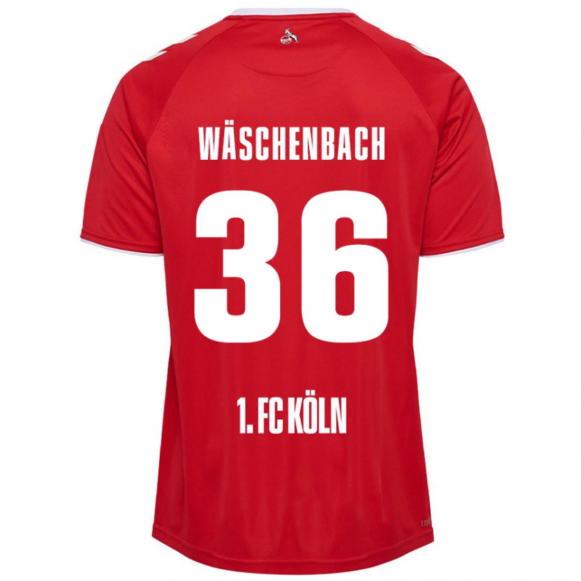 Kandiny Damen Meiko Wäschenbach #36 Rot Weiß Auswärtstrikot Trikot 2024/25 T-Shirt