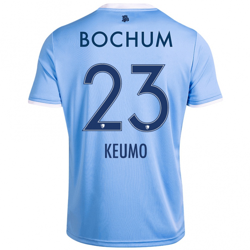 Kandiny Damen Owono-Darnell Keumo #23 Himmelblau Auswärtstrikot Trikot 2024/25 T-Shirt