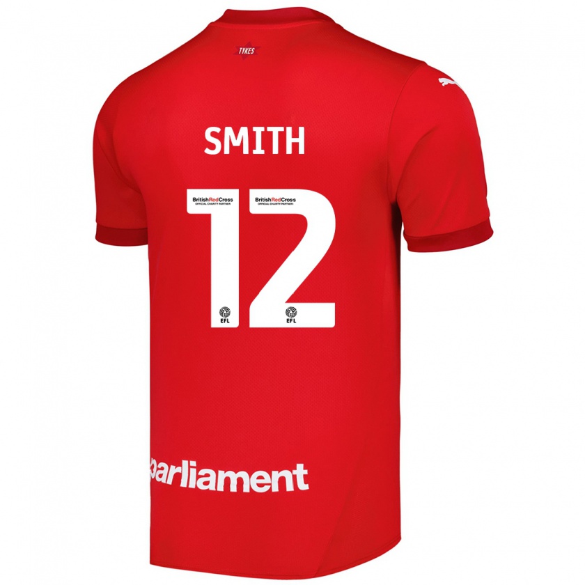 Kandiny Kinder Jackson Smith #12 Rot Heimtrikot Trikot 2024/25 T-Shirt